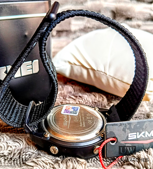 Skmei digital Simple Nylon - REF 2412 Negro