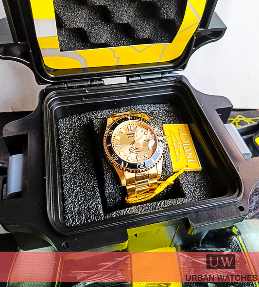 Reloj original Invicta Pro Diver 48376 Dorado oro
