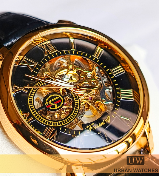 Reloj automático Forsining Automil C - REF FSG8099M3-GB Dorado-Negro
