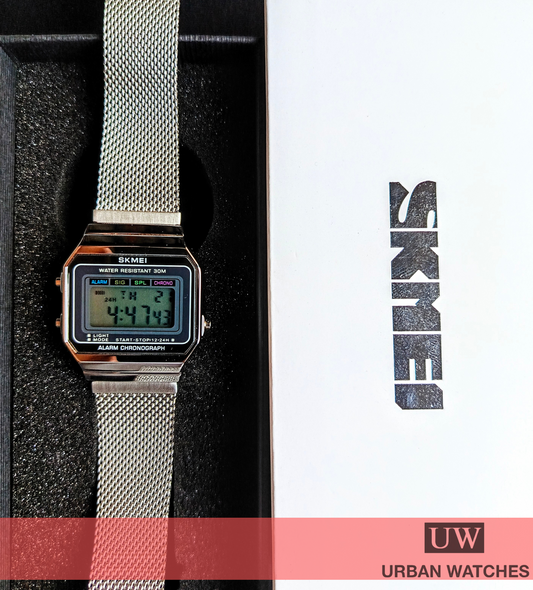 Reloj original Skmei Origen Milán - REF 1660 Plata