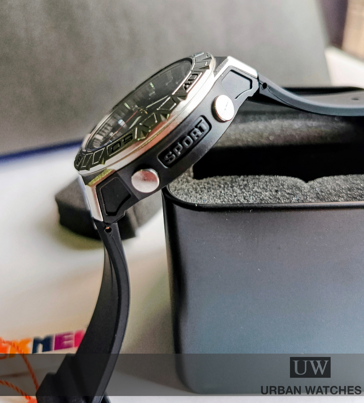 Reloj original Skmei Dual Sport - REF 2276 Negro-Plata-Negro