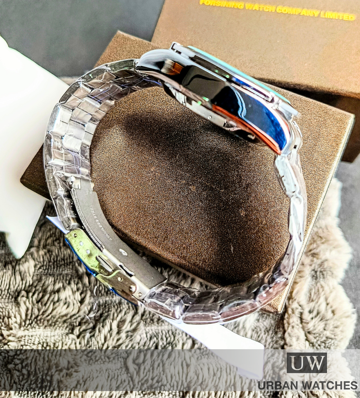 Reloj automático Forsining Terminal - REF FSG800M3 Plata-Negro