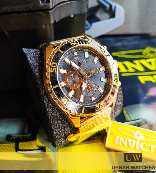 Reloj original Invicta Ocean Voyage 48828 Dorado - Negro