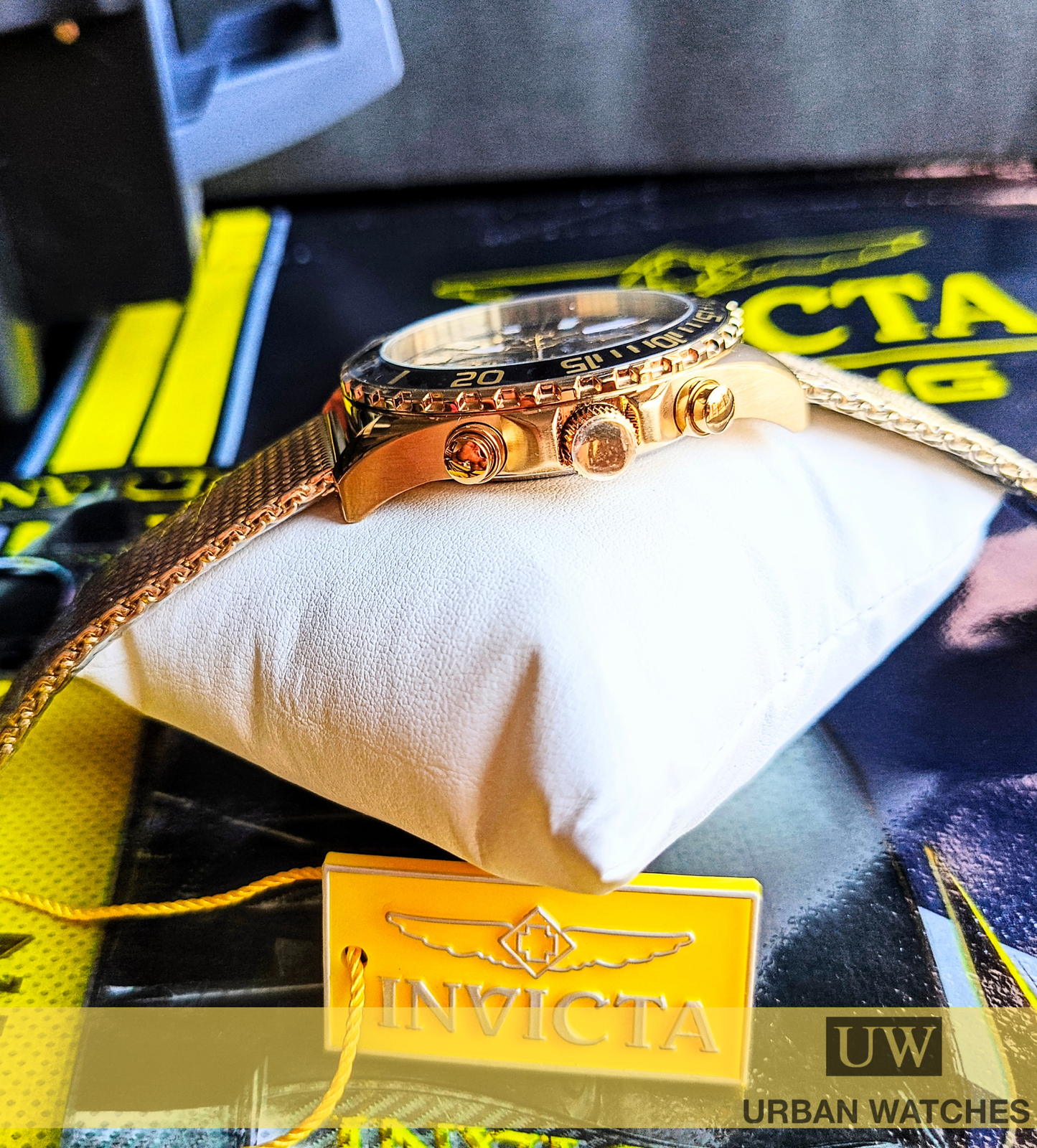 Reloj original Invicta Ocean Voyage 48828 Dorado - Negro