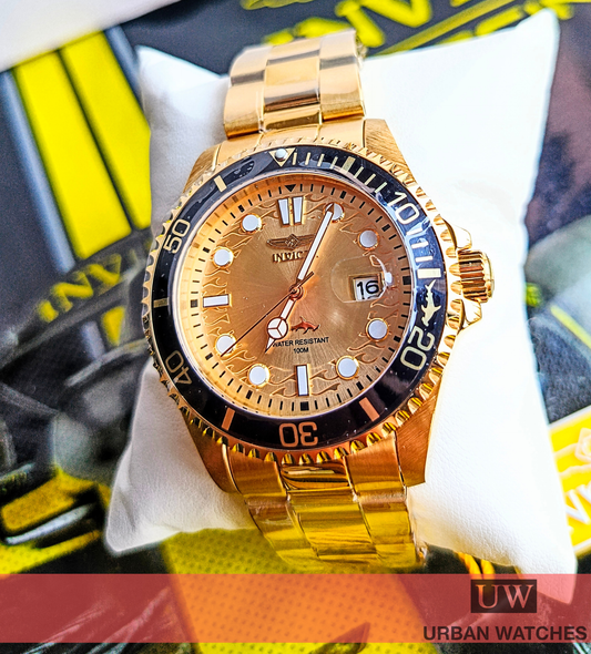 Reloj original Invicta Pro Diver 48376 Dorado oro