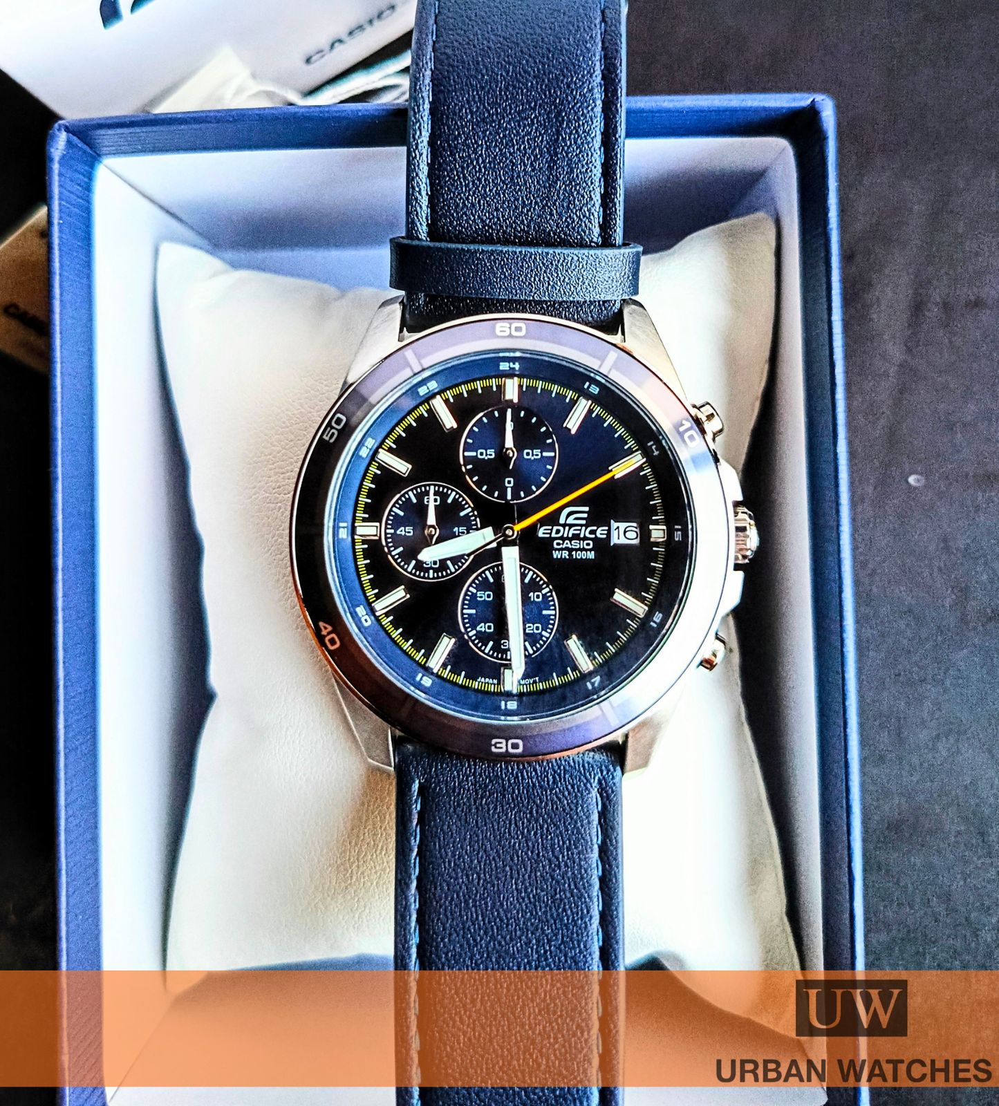 Reloj original Casio Edifice EFR-526L-2CVUDF - Azul profundo