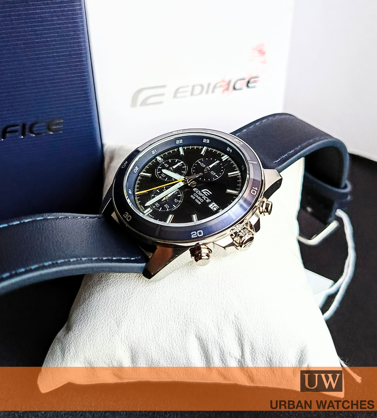 Reloj original Casio Edifice EFR-526L-2CVUDF - Azul profundo