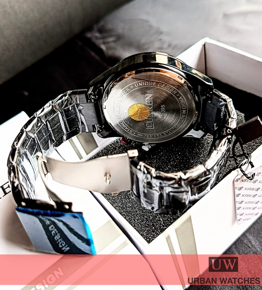Reloj Curren 8395 Enigma - REF KREd330101 Negro - Gris