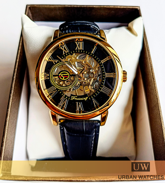 Reloj automático Forsining Automil C - REF FSG8099M3-GB Dorado-Negro