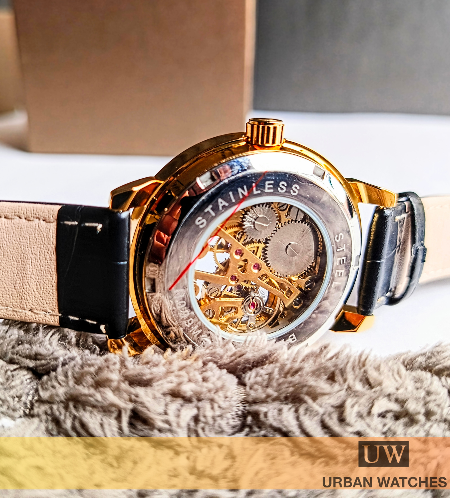 Reloj automático Forsining Automil C - REF FSG8099M3-GB Dorado-Negro
