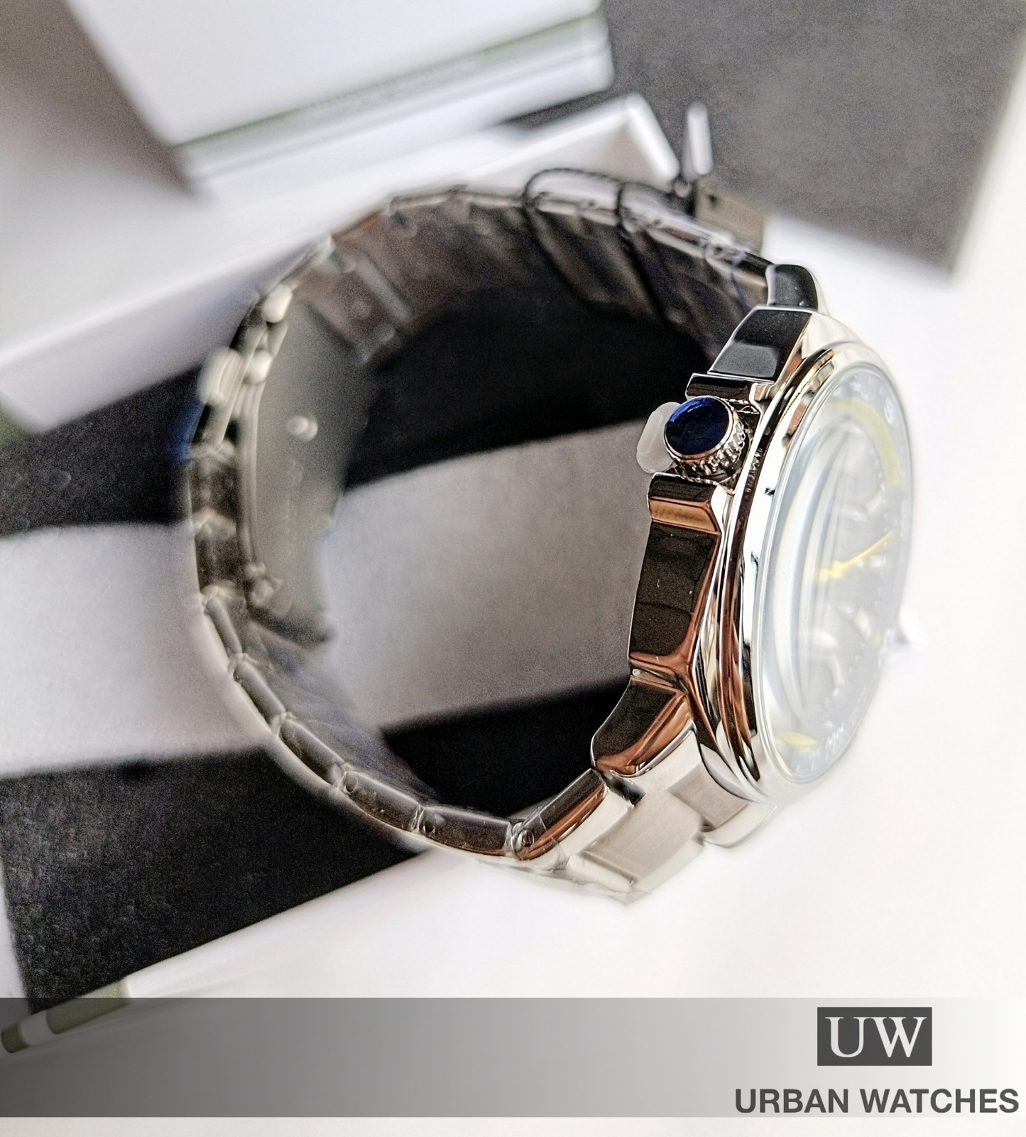 Reloj Curren 8455 Norte - REF KREd9904 Plata - Azul