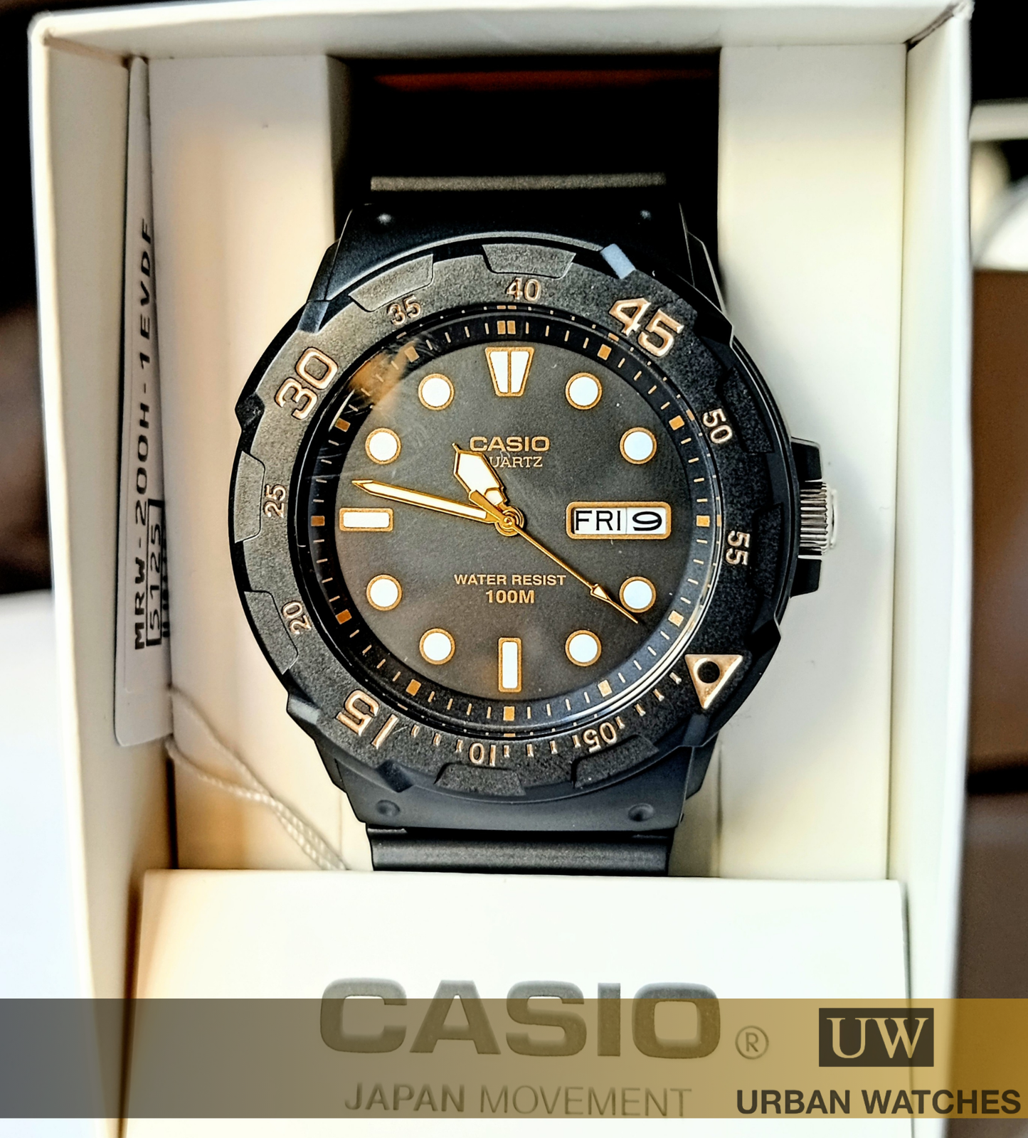 Reloj Casio MRW_200H_1EV Sombra - Negro