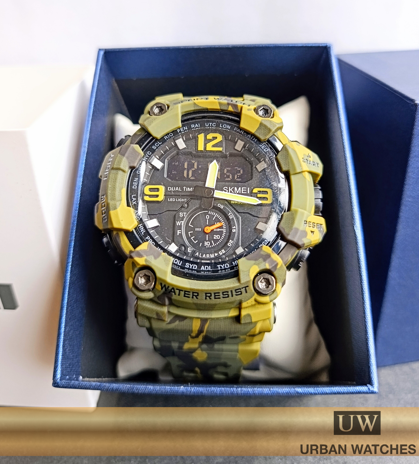 Skmei Sin Límites - REF 1637 Verde camuflado