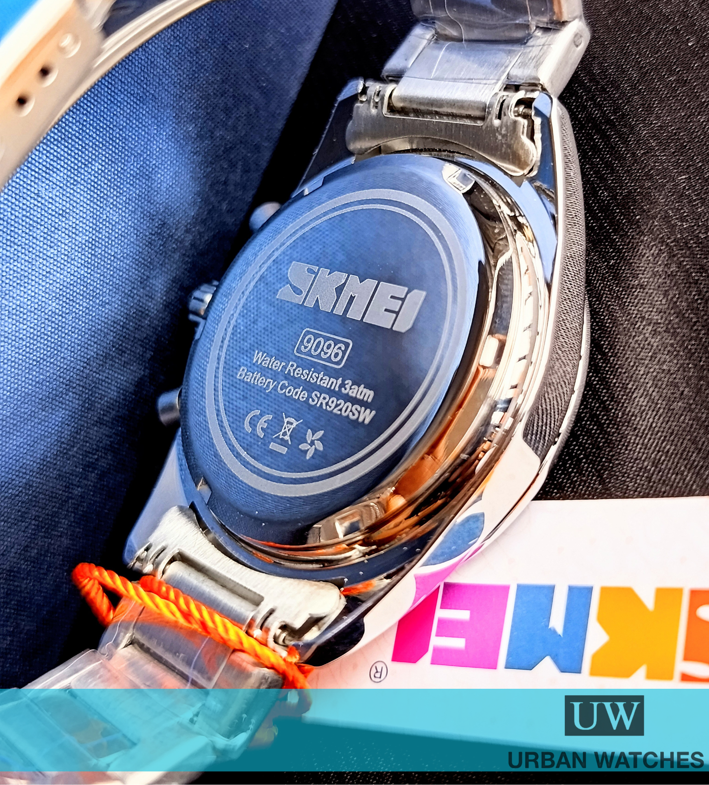 Reloj  Skmei Onix - REF 9097 Plata-Negro