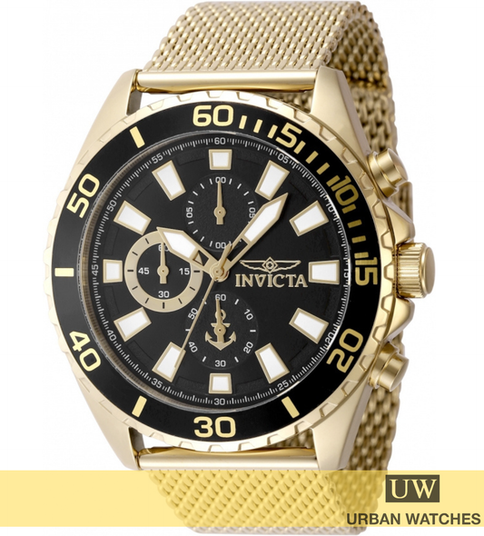 Reloj original Invicta Ocean Voyage 48828 Dorado - Negro